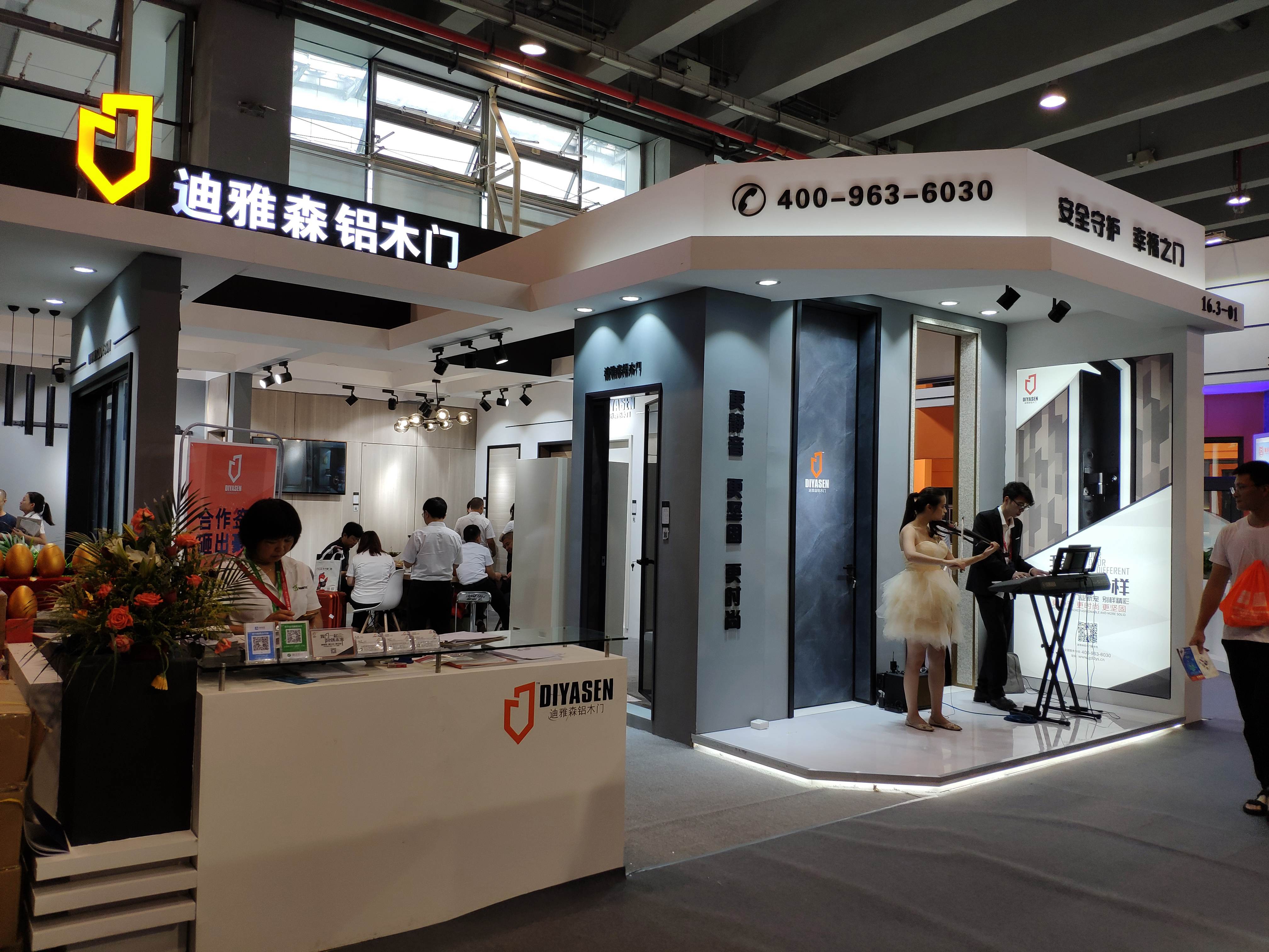 迪雅森铝木生态门,建博会完美收官